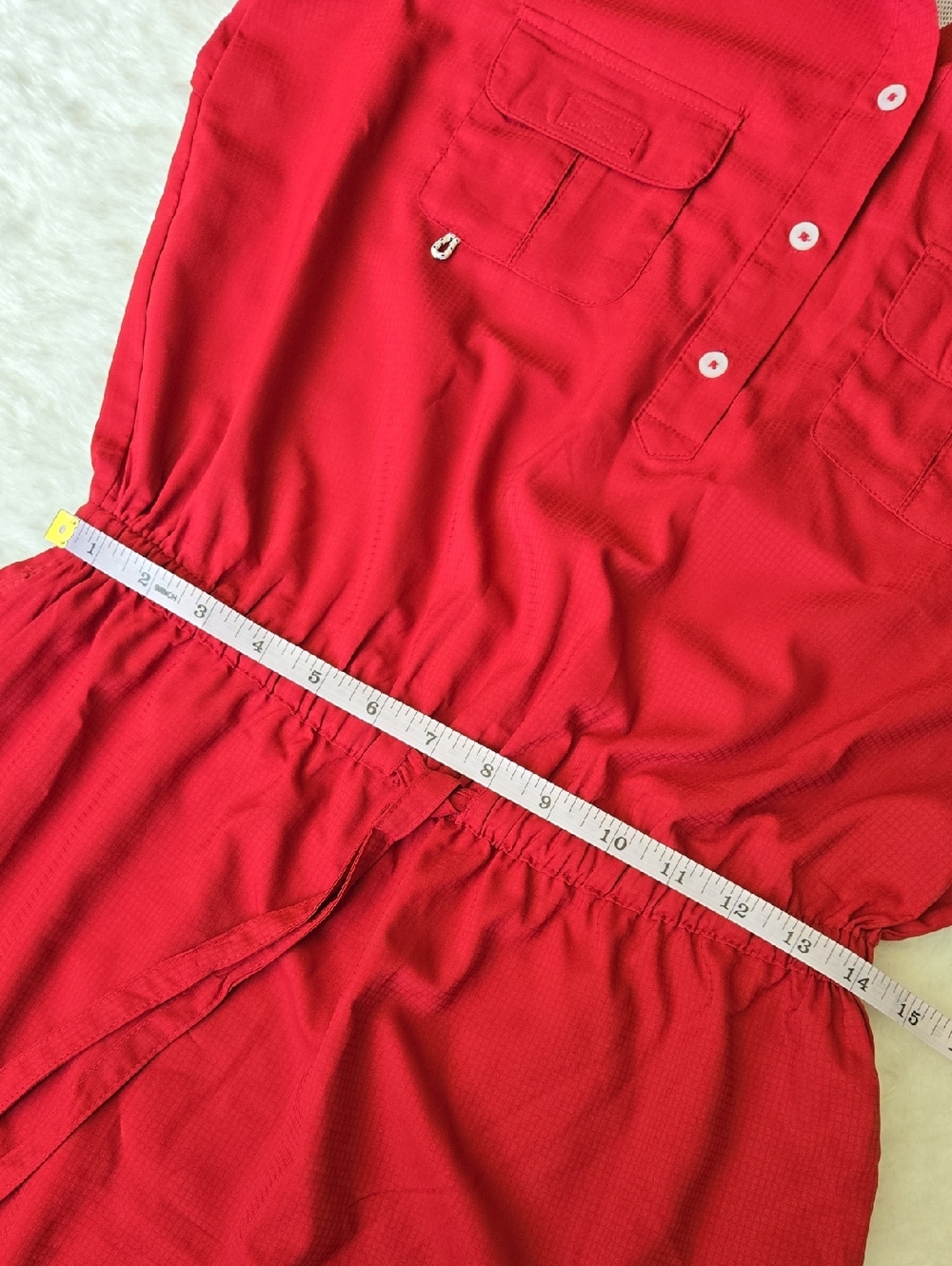Magellan Outdoors Red Fish Gear Dress, Womens Size Medium - Picture 5 of 9